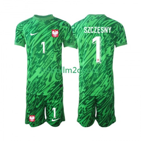 Fußballtrikots Polen Szczesny 1 Torwart Kinder Ausweich Trikotsatz 2024 Fußballtrikots Polen Szczesny 1 Torwart Kinder Ausweich Trikotsatz 2024